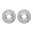 6502-20058 by DYNAMIC FRICTION COMPANY - DFC Brake Rotor with 5000 Advanced Brake Pads