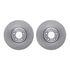 6502-20163 by DYNAMIC FRICTION COMPANY - DFC Brake Rotor with 5000 Advanced Brake Pads