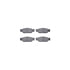 6502-20163 by DYNAMIC FRICTION COMPANY - DFC Brake Rotor with 5000 Advanced Brake Pads