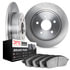 6502-21197 by DYNAMIC FRICTION COMPANY - DFC Brake Rotor with 5000 Advanced Brake Pads