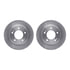 6502-21171 by DYNAMIC FRICTION COMPANY - DFC Brake Rotor with 5000 Advanced Brake Pads