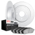6502-22004 by DYNAMIC FRICTION COMPANY - DFC Brake Rotor with 5000 Advanced Brake Pads