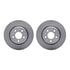 6502-26022 by DYNAMIC FRICTION COMPANY - DFC Brake Rotor with 5000 Advanced Brake Pads