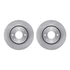 6502-27187 by DYNAMIC FRICTION COMPANY - DFC Brake Rotor with 5000 Advanced Brake Pads