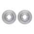 6502-31140 by DYNAMIC FRICTION COMPANY - DFC Brake Rotor with 5000 Advanced Brake Pads