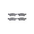 6502-40141 by DYNAMIC FRICTION COMPANY - DFC Brake Rotor with 5000 Advanced Brake Pads