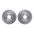 6502-55078 by DYNAMIC FRICTION COMPANY - DFC Brake Rotor with 5000 Advanced Brake Pads