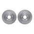 6502-58043 by DYNAMIC FRICTION COMPANY - DFC Brake Rotor with 5000 Advanced Brake Pads