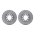 6502-63164 by DYNAMIC FRICTION COMPANY - DFC Brake Rotor with 5000 Advanced Brake Pads