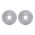 6502-67546 by DYNAMIC FRICTION COMPANY - DFC Brake Rotor with 5000 Advanced Brake Pads