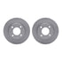 6502-74083 by DYNAMIC FRICTION COMPANY - DFC Brake Rotor with 5000 Advanced Brake Pads