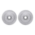 6502-74135 by DYNAMIC FRICTION COMPANY - DFC Brake Rotor with 5000 Advanced Brake Pads