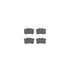 6502-74135 by DYNAMIC FRICTION COMPANY - DFC Brake Rotor with 5000 Advanced Brake Pads