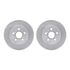 6502-76695 by DYNAMIC FRICTION COMPANY - DFC Brake Rotor with 5000 Advanced Brake Pads