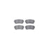 6512-03105 by DYNAMIC FRICTION COMPANY - Brake Rotor with 5000 Brake Pads and Hardware Kit