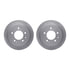 6512-03275 by DYNAMIC FRICTION COMPANY - Brake Rotor with 5000 Brake Pads and Hardware Kit