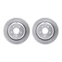 6512-03309 by DYNAMIC FRICTION COMPANY - Brake Rotor with 5000 Brake Pads and Hardware Kit