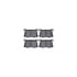 6512-03315 by DYNAMIC FRICTION COMPANY - Brake Rotor with 5000 Brake Pads and Hardware Kit