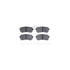 6512-03324 by DYNAMIC FRICTION COMPANY - Brake Rotor with 5000 Brake Pads and Hardware Kit