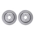 6512-10008 by DYNAMIC FRICTION COMPANY - Brake Rotor with 5000 Brake Pads and Hardware Kit