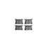 6512-10008 by DYNAMIC FRICTION COMPANY - Brake Rotor with 5000 Brake Pads and Hardware Kit