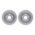 6512-11054 by DYNAMIC FRICTION COMPANY - Brake Rotor with 5000 Brake Pads and Hardware Kit