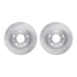 6512-11066 by DYNAMIC FRICTION COMPANY - Brake Rotor with 5000 Brake Pads and Hardware Kit