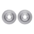 6512-11078 by DYNAMIC FRICTION COMPANY - Brake Rotor with 5000 Brake Pads and Hardware Kit