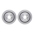 6512-11108 by DYNAMIC FRICTION COMPANY - Brake Rotor with 5000 Brake Pads and Hardware Kit