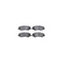 6512-11104 by DYNAMIC FRICTION COMPANY - Brake Rotor with 5000 Brake Pads and Hardware Kit