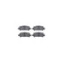 6512-13183 by DYNAMIC FRICTION COMPANY - Brake Rotor with 5000 Brake Pads and Hardware Kit