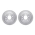 6512-20052 by DYNAMIC FRICTION COMPANY - Brake Rotor with 5000 Brake Pads and Hardware Kit