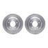 6512-21100 by DYNAMIC FRICTION COMPANY - Brake Rotor with 5000 Brake Pads and Hardware Kit
