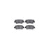 6512-21100 by DYNAMIC FRICTION COMPANY - Brake Rotor with 5000 Brake Pads and Hardware Kit