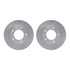 6512-21128 by DYNAMIC FRICTION COMPANY - Brake Rotor with 5000 Brake Pads and Hardware Kit