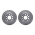 6512-27129 by DYNAMIC FRICTION COMPANY - Brake Rotor with 5000 Brake Pads and Hardware Kit