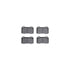 6512-27223 by DYNAMIC FRICTION COMPANY - Brake Rotor with 5000 Brake Pads and Hardware Kit