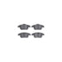 6512-27285 by DYNAMIC FRICTION COMPANY - Brake Rotor with 5000 Brake Pads and Hardware Kit