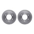6512-37022 by DYNAMIC FRICTION COMPANY - Brake Rotor with 5000 Brake Pads and Hardware Kit