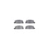 6512-37022 by DYNAMIC FRICTION COMPANY - Brake Rotor with 5000 Brake Pads and Hardware Kit