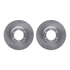 6512-37027 by DYNAMIC FRICTION COMPANY - Brake Rotor with 5000 Brake Pads and Hardware Kit