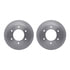 6512-37030 by DYNAMIC FRICTION COMPANY - Brake Rotor with 5000 Brake Pads and Hardware Kit