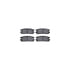 6512-37042 by DYNAMIC FRICTION COMPANY - Brake Rotor with 5000 Brake Pads and Hardware Kit