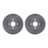 6512-39058 by DYNAMIC FRICTION COMPANY - Brake Rotor with 5000 Brake Pads and Hardware Kit