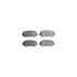 6512-39161 by DYNAMIC FRICTION COMPANY - Brake Rotor with 5000 Brake Pads and Hardware Kit