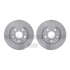 6512-42000 by DYNAMIC FRICTION COMPANY - Rotors with 5000 Advanced Brake Pads includes Hardware