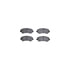 6512-42192 by DYNAMIC FRICTION COMPANY - Brake Rotor with 5000 Brake Pads and Hardware Kit