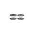 6512-46205 by DYNAMIC FRICTION COMPANY - Brake Rotor with 5000 Brake Pads and Hardware Kit