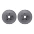 6512-47159 by DYNAMIC FRICTION COMPANY - Brake Rotor with 5000 Brake Pads and Hardware Kit