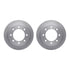 6512-48265 by DYNAMIC FRICTION COMPANY - Brake Rotor with 5000 Brake Pads and Hardware Kit